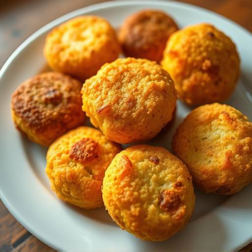 Croquetas Caseras, variedad de croquetas caseras servidas en un plato