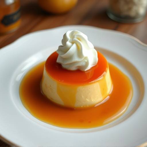 Flan de huevo, flan casero de huevo con caramelo