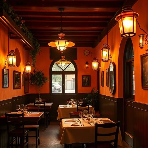 Interior acogedor del restaurante El Rinc&oacute;n Ib&eacute;rico